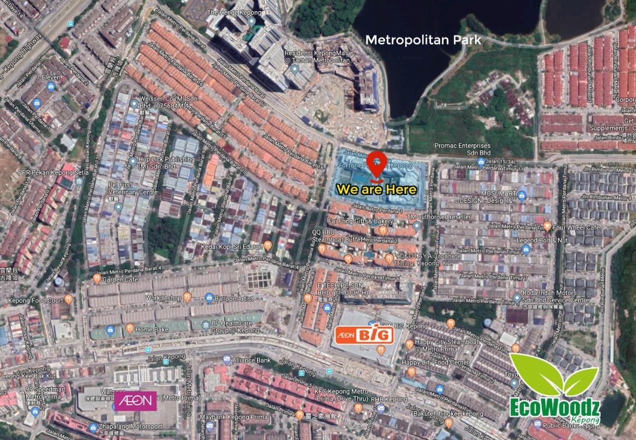 Ecowoodz @ Kepong Residence Куала Лумпур Екстериор снимка